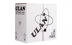 UTP 5e 4x2x0.45, ULAN, PVC нг(B), серый, 305м