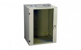 Шкаф настенный Tetra 15U, 687х600x400 мм, разборный