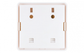 Розетка настенная 2 порта, Кат.5e (Класс D), RJ45/8P8C, 110, T568A/B упак. 10шт (EC-UWO-2-UD2-WT-10)